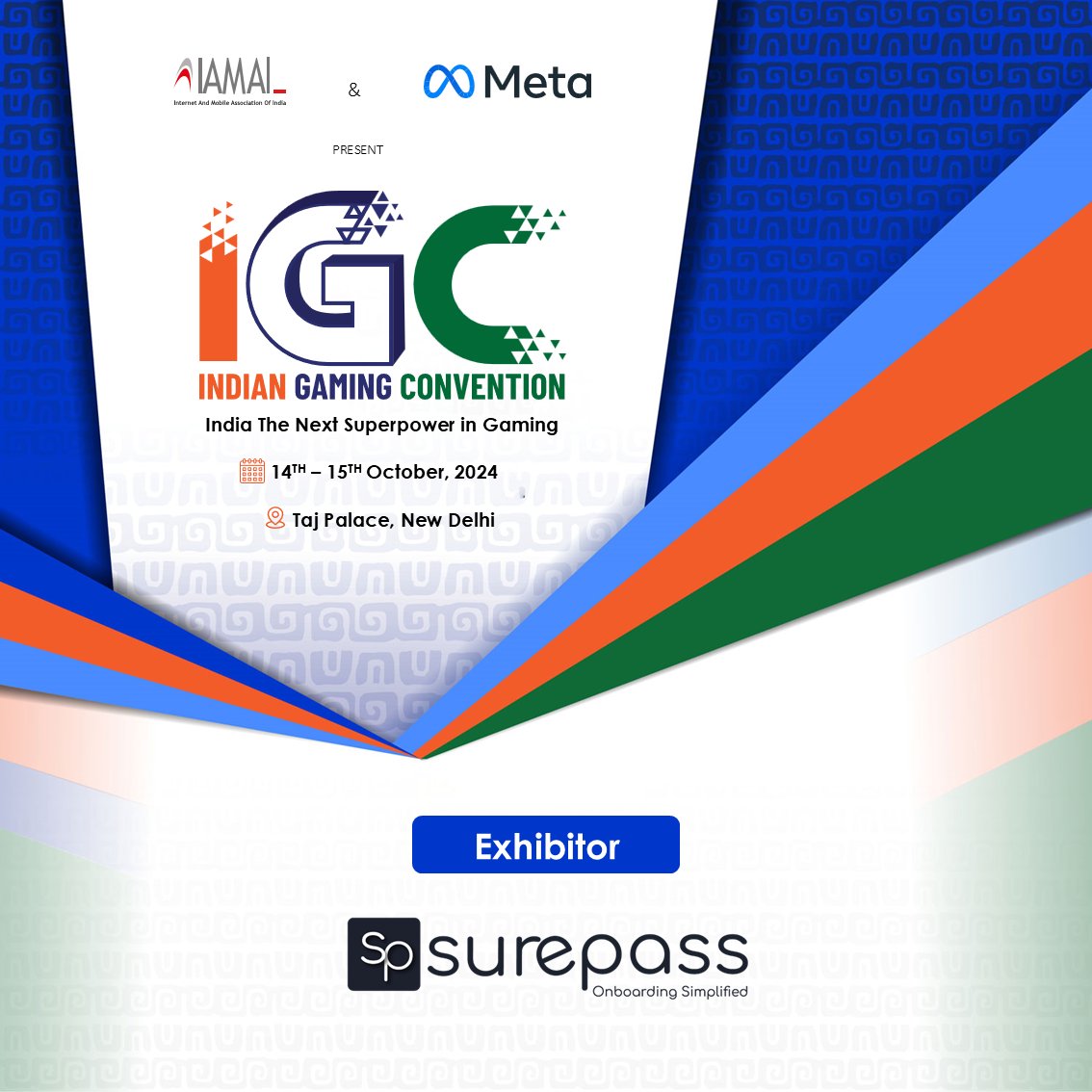 IAMAIForum's tweet image. We&apos;re delighted to announce SurePass as an Exhibitor for the Indian Gaming Convention 2024.

Don&apos;t miss this chance to collaborate, network, and innovate with the best in the Indian digital gaming sector.

#IGC #IGC2024