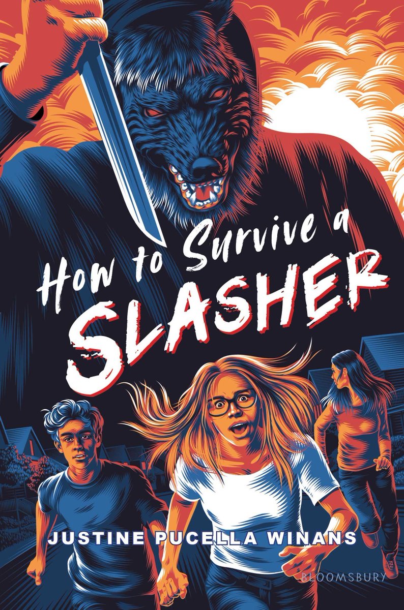 It's Slasher Film season – but how about slasher books? 

<a href="/alekseyrico/">Aleksey Rico</a> illustrated this awesome cover for @JustinePWinans' upcoming YA novel "How to Survive a Slasher" publishing from <a href="/BloomsburyBooks/">Bloomsbury Books UK</a> in March.

See more of Aleksey's work here:
rappart.com/artists/alekse…