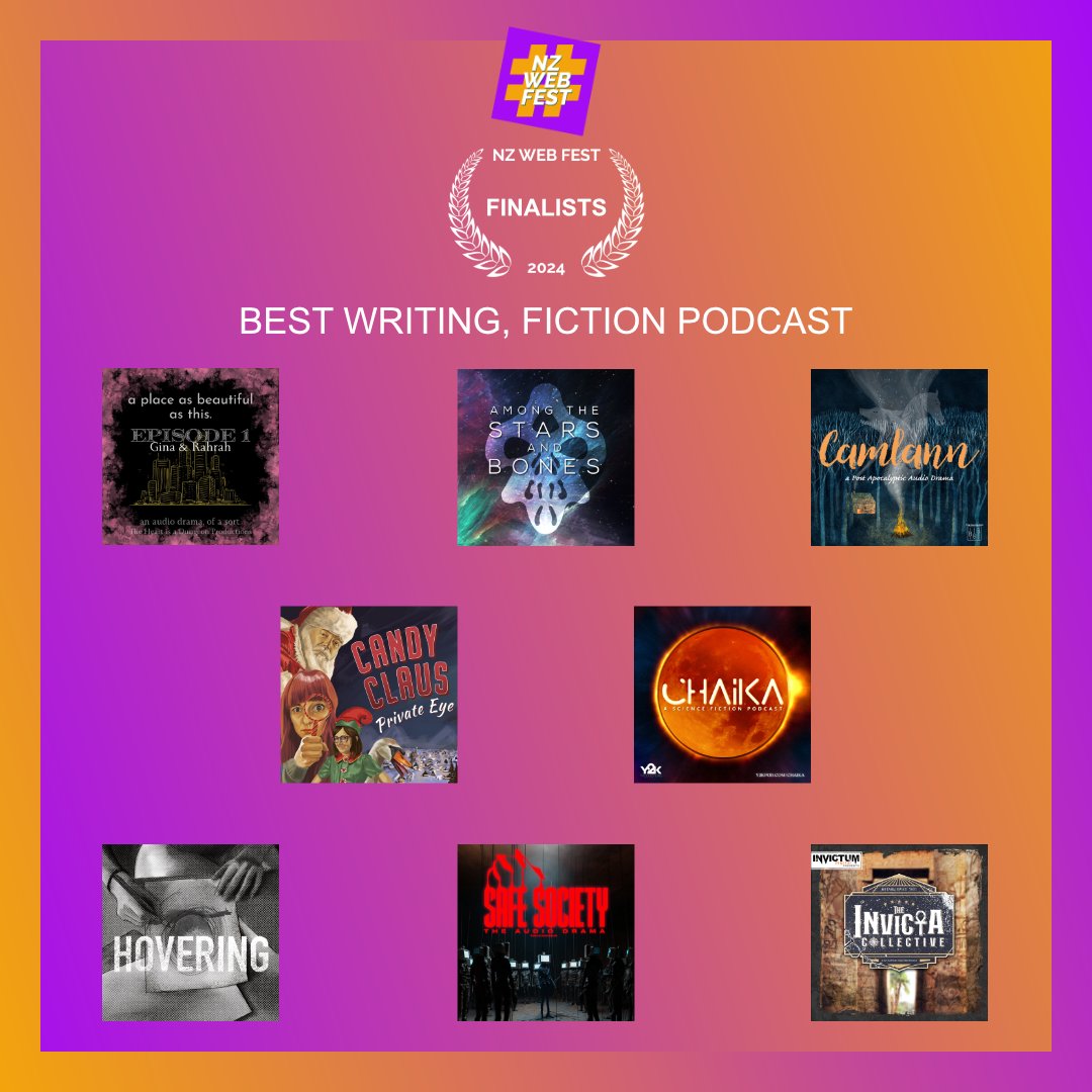 Congrats to our BEST WRITING, FICTION PODCAST nominees
a place as beautiful as this by <a href="/heartisadungeon/">The Heart is a Dungeon 🟦☁️</a>
<a href="/AmongStarsBones/">Among the Stars and Bones</a>
<a href="/camlannpod/">Camlann 🔥</a>
Candy Claus, Private Eye
<a href="/chaikapod/">Chaika - season 2 OUT NOW!</a>
Hovering
Safe Society
The Invicta Collective from <a href="/InvictumDigital/">Invictum Digital</a>
🎧🤞🌟🤞🎧
#podcast