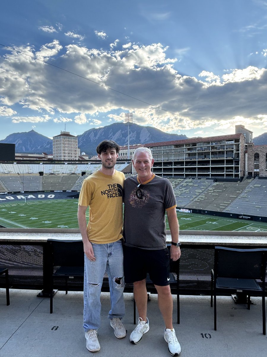 Me and my boy.  Sko buffs!