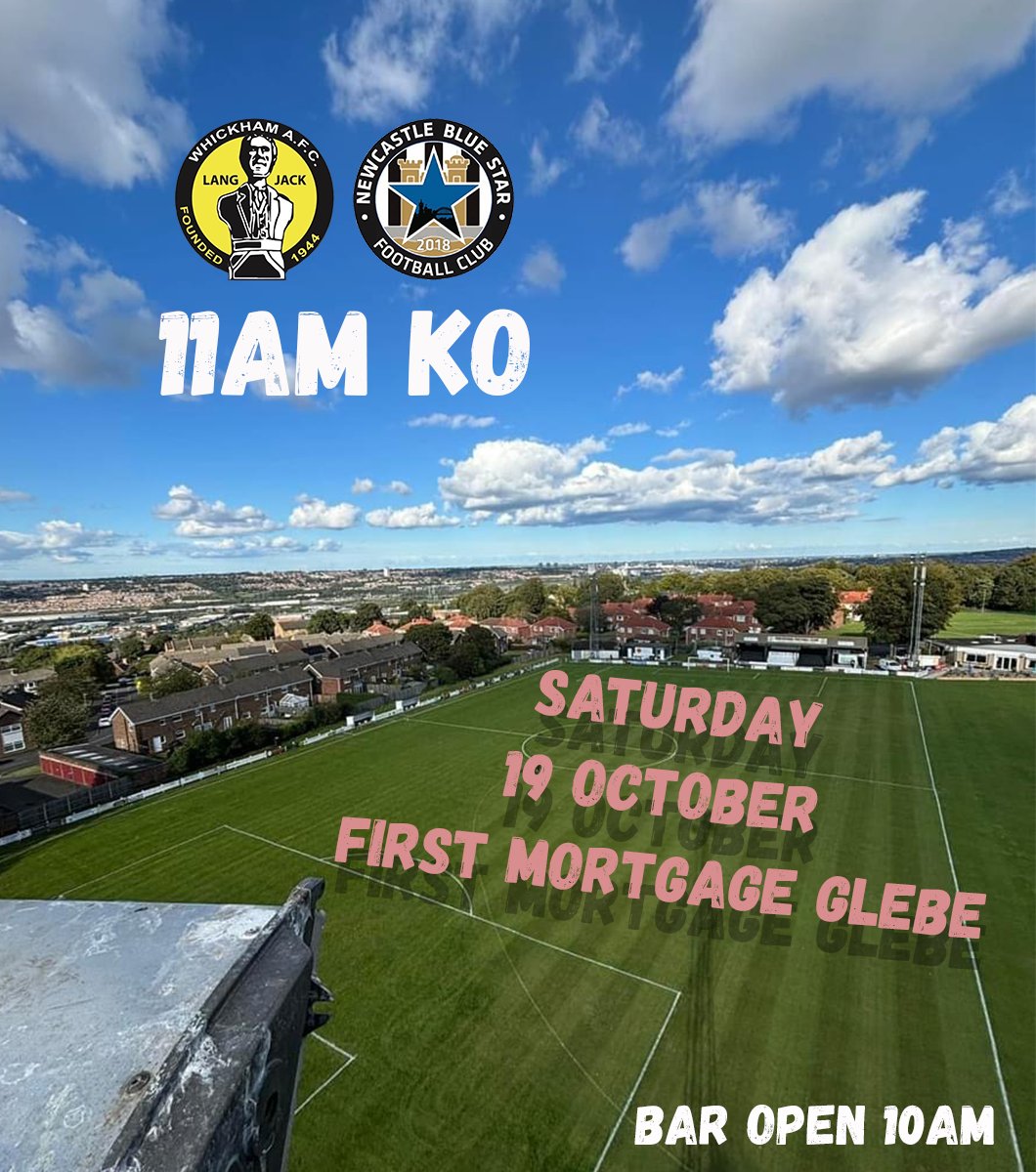 Whickham FC (@whickhamfc) on Twitter photo π Our clash with <a href="/nbsfc2018/">Newcastle Blue Star FC</a> next week has been switched to an 11AM kick-off.
A potential double-header for #NUFC fans before Brighton at 3PM... π
#BackTheJacks π Our clash with <a href="/nbsfc2018/">Newcastle Blue Star FC</a> next week has been switched to an 11AM kick-off.
A potential double-header for #NUFC fans before Brighton at 3PM... π
#BackTheJacks