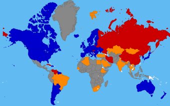 PANORAMA MUNDIAL

Una serie de condicionantes simultáneos provocados, disfrazados de luchas de poder geopolíticas intencionales, nos encaminan a una II Guerra Fría con 2 bloques:

• Democracias liberales capitalistas

• Tiranías autocráticas capitalistas

Abro hilo 🧵