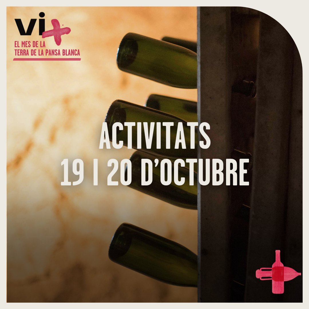 🎉 El 19 i 20 d'octubre, durant el VI+, no et perdis:

🧀Grazing boards a <a href="/bouquetdalella/">Bouquet d'Alella</a>
🎭Visita teatralitzada a @vallmoraenoturisme
🥂+Vins! Tast de vins a @vins_de_dalt
🍷Enotast a @vilanovadelvalles
🎷Tarda de vins i música jazz a @canroda

👉+ info a festivalvimes.cat