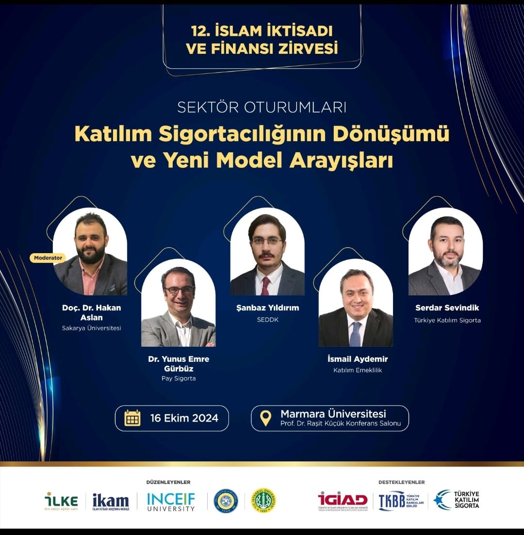Katsider's tweet photo. Katılım Sigortacılığı Derneği (KATSİDER) Genel Sekreterimiz Dr. Yunus Emre Gurbuz, dernek yöneticilerimiz Serdar Sevindik ve İsmail Aydemir'in konuşmacı olarak yer alacağı programa tüm üyelerimizi davet ediyoruz. https://t.co/aBKJIoqKeF