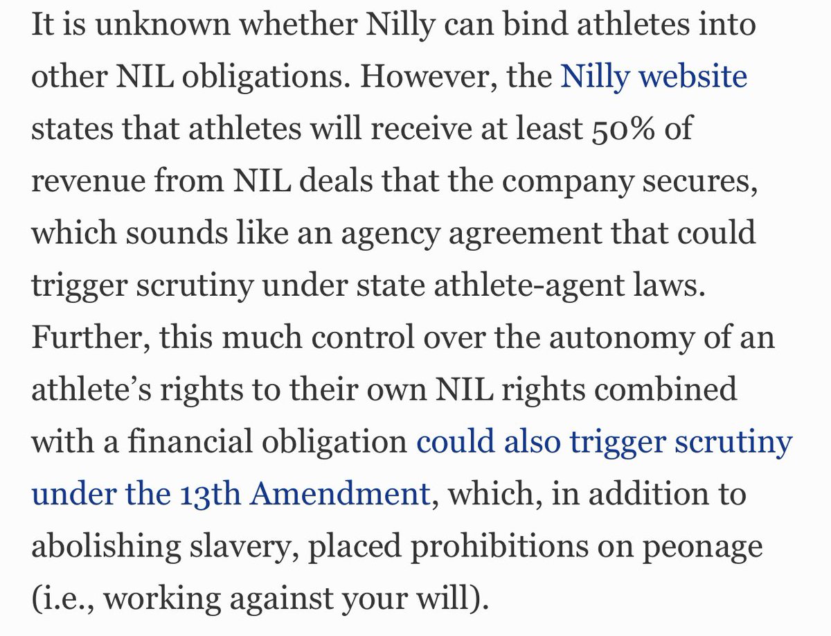 College and high school athletes, you should never give one entity (including a university) exclusive rights to use and/or control the use of your NIL.