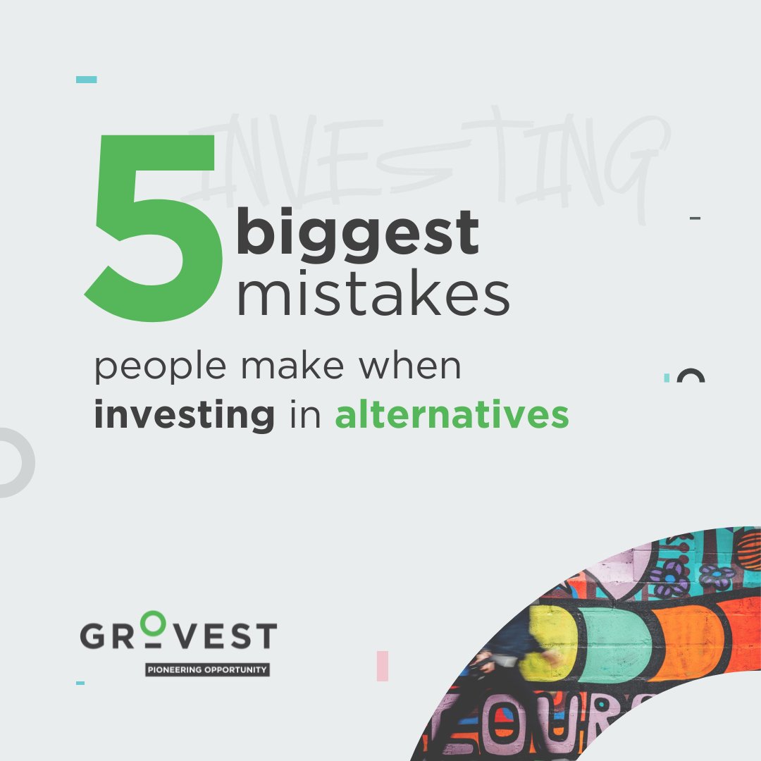 Grovest_SA's tweet photo. When investing in alternative assets, it's essential to avoid common pitfalls that could affect your returns. Here are the five most frequent mistakes investors make. https://t.co/YdcE3uYlcR