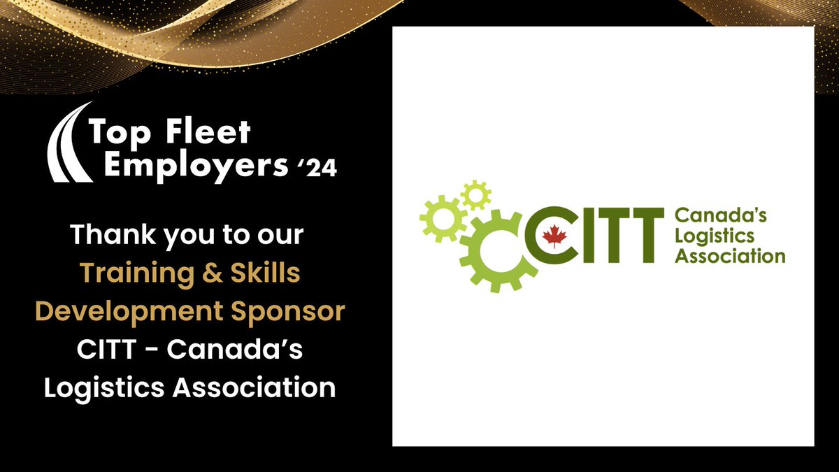 The Achievement of Excellence Award for Training &amp; Skills Development recognizes exceptional commitment to employee professional growth &amp; skills. Winner announced at the SOLD OUT TFE Awards Gala Oct 17.
Thank you award sponsor <a href="/CITTLogistics/">CITT</a> 
#TFE2024 #THRC #TFEGala2024