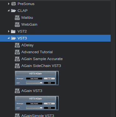 maker_yuki's tweet photo. CLAPプラグインがStudioOne Pro 7で動作することを確認しました。

メリットは、インストールされている数が少ないから探しやすい（笑）

（私の場合、VST3とか数百あって見つけにくいけど、CLAPは今のところ２個しか入ってない）

#StudioOne #CLAP https://t.co/drXvjFGufY