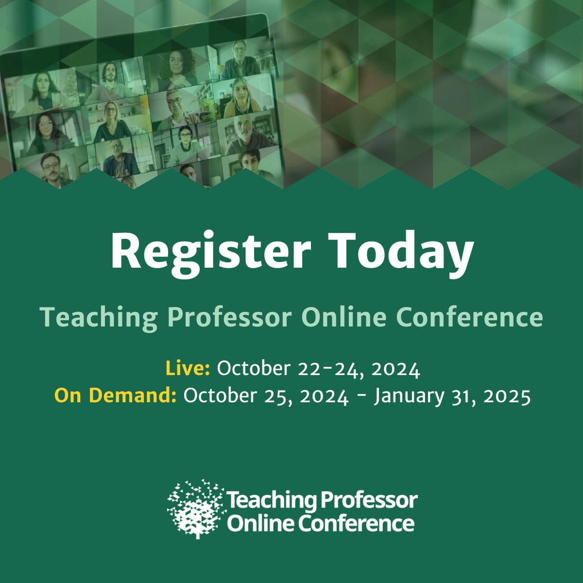 Magnapubs's tweet image. Elevate your teaching skills at the Teaching Professor Online Conference (TPOC), where you&apos;ll explore cutting-edge #HigherEd practices that drive student success. 

Sign up for #TPOC now: magnapubs.com/TPOC24.​

#teachingprofessorconference #studentsuccess