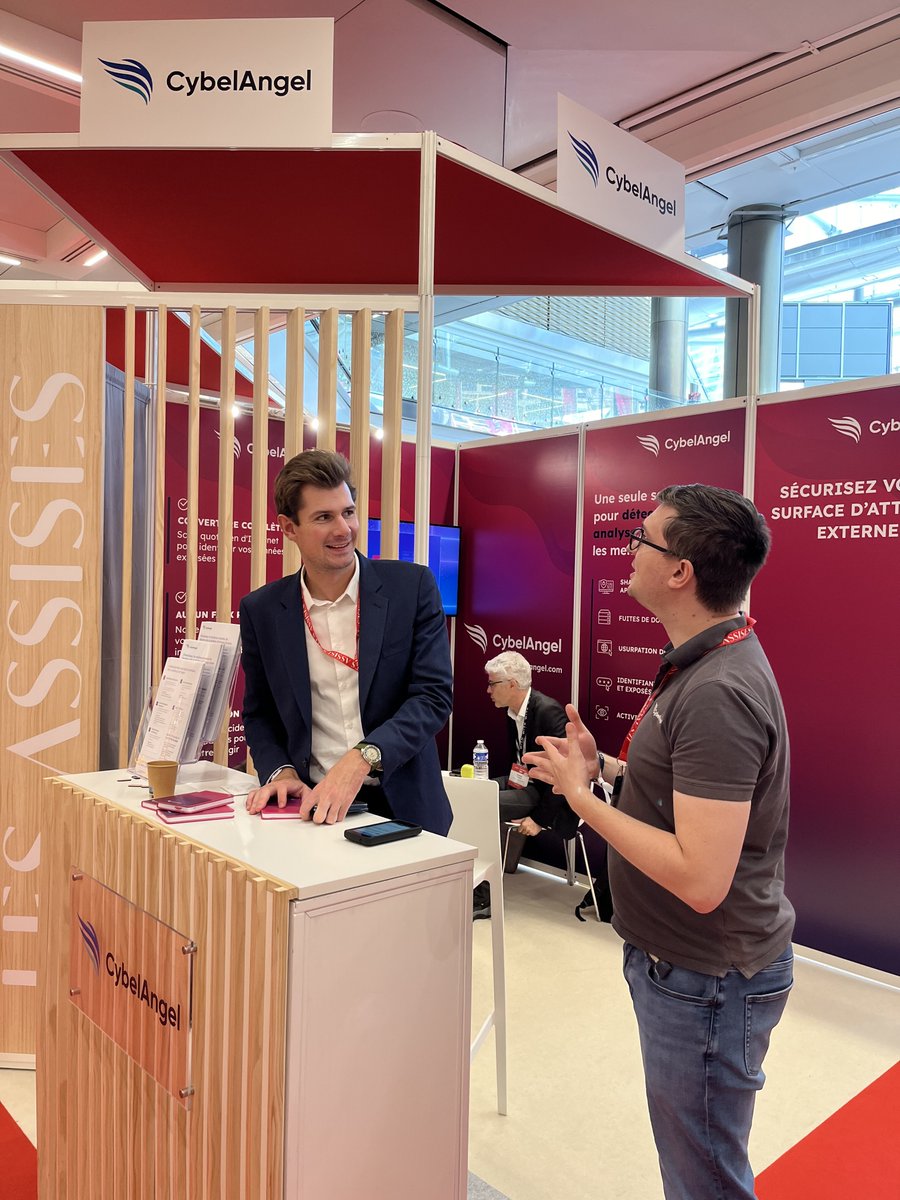 CybelAngel's tweet image. Joyeux vendredi ! Rejoignez-nous à @Les_Assises  au stand E23 pour discuter #EASM et sécurité #API. Nous sommes au Forum Grimaldi toute la journée. 

Finissons cet événement exceptionnel ensemble.