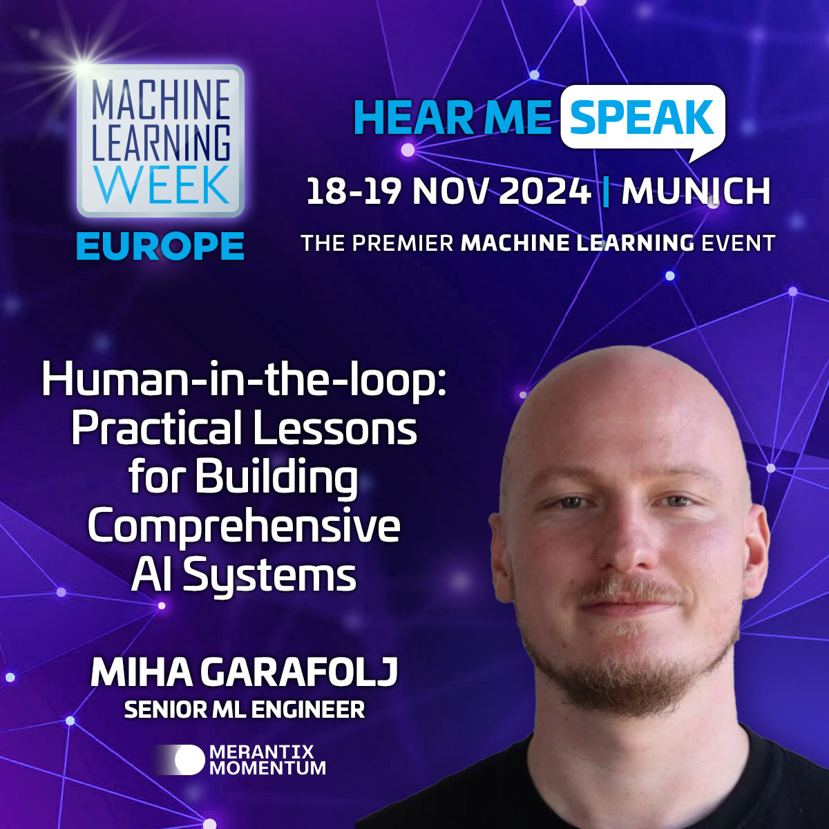 Miha addresses the engineering challenges of building interactive active learning systems on a practical example of large-scale video analysis.

ow.ly/rwi550TJzvj

#mlweek #datascience #machinelearning