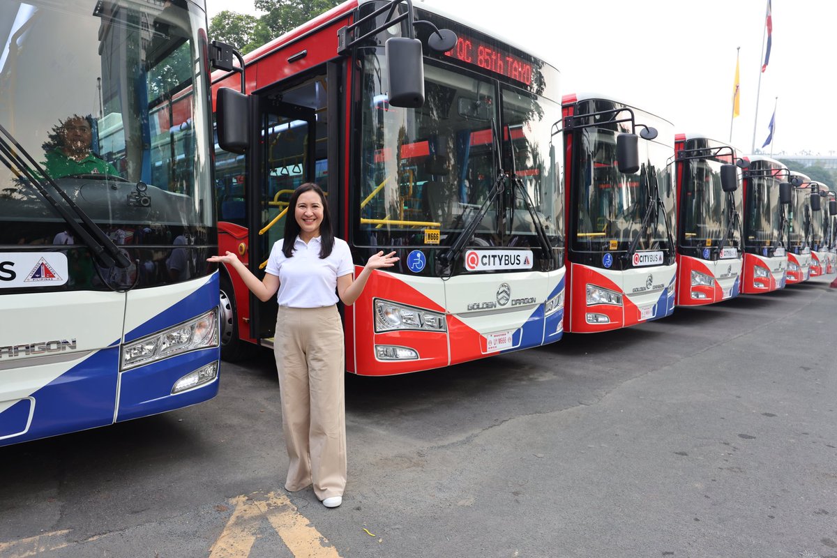 ECO-FRIENDLY BUS SA QC!

Malapit nang pumasada ang mga electric QCity Bus sa Quezon City!

Ang mga e-QCity bus ay magiging bahagi ng mahigit 100 QCity Bus na nagbibigay ng libreng  transportasyon at biyahe para sa  QCitizens.
