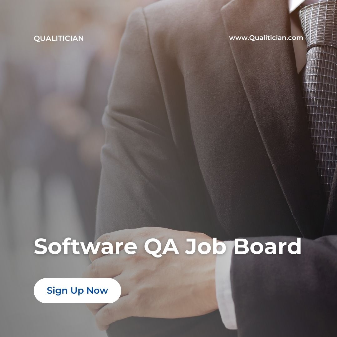 Qualitician | QA Job Board tweet media