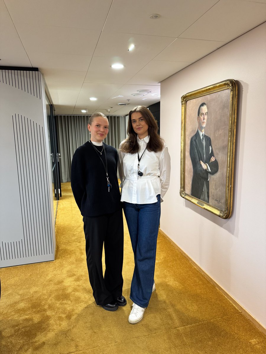 Meet Helli and Anni – our dynamic duo of Office Support Trainees who joined us this autumn 🍂 Welcome to the team! 🧡