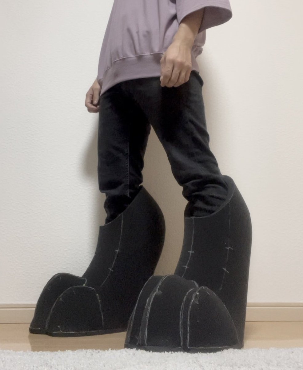 両足出来ました🐾