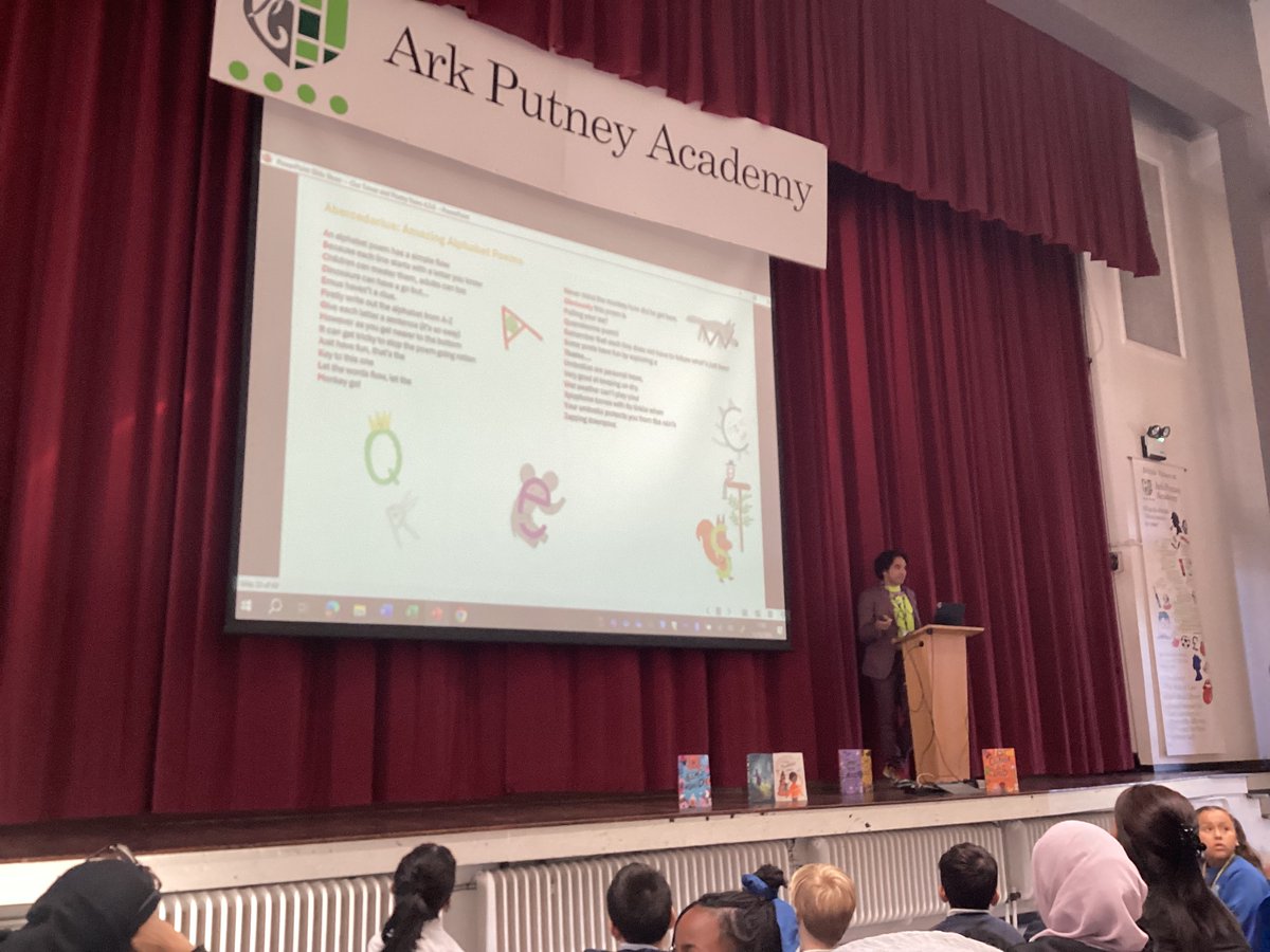 Albemarle Primary School (@albemarleschool) on Twitter photo Today, Year Three were lucky enough to meet the incredible author and poet, Joseph Coelho. He read from his exciting new book, 'Spooky Poems Aloud,' and spoke about gaining inspiration from growing up in Roehampton. <a href="/wandbc/">Wandsworth Council</a> <a href="/ArkPutney/">Ark Putney Academy</a> Today, Year Three were lucky enough to meet the incredible author and poet, Joseph Coelho. He read from his exciting new book, 'Spooky Poems Aloud,' and spoke about gaining inspiration from growing up in Roehampton. <a href="/wandbc/">Wandsworth Council</a> <a href="/ArkPutney/">Ark Putney Academy</a>