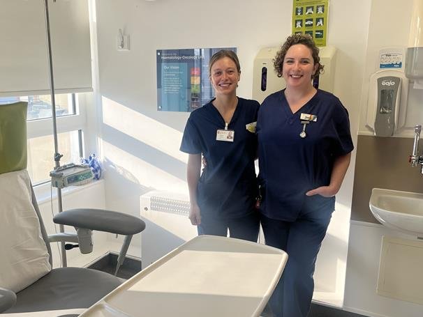 Today, HCS Oncology Department welcomed the Lieutenant-Governor, Dr Kyd &amp; Minister for Health &amp; Social Services to witness the successful implementation of specialised scheduling system (Bookwise) and Somerset Cancer Registry &amp; to speak to patients.  #digitalhealth