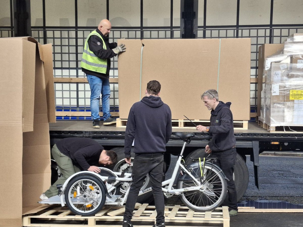 Get Cycling CIC (@getcyclingcic) on Twitter photo All hands on deck! 🙌
Everyone pitched in today – from the workshop to the office – as we received an exciting delivery of inclusive cycles from <a href="/VanRaamBikes/">Van Raam Bikes</a>! We're ready to keep you rolling with the best adaptive bikes around.
Come visit us soon to check them out! All hands on deck! 🙌
Everyone pitched in today – from the workshop to the office – as we received an exciting delivery of inclusive cycles from <a href="/VanRaamBikes/">Van Raam Bikes</a>! We're ready to keep you rolling with the best adaptive bikes around.
Come visit us soon to check them out!