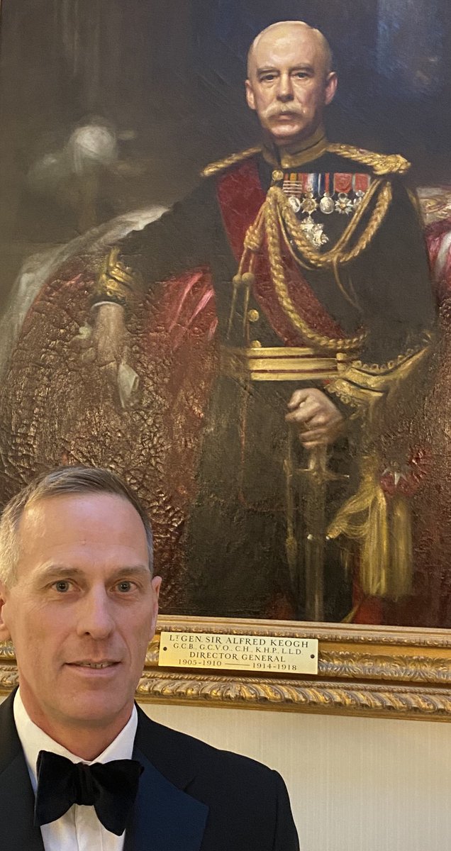 Honoured to have been invited to give the 2024 RAMC David Bruce Lecture. What a fantastic setting at Sandhurst in the shadow of Sir Alfred Keogh (Director-General Army Medical Services and also Rector of Imperial College London).