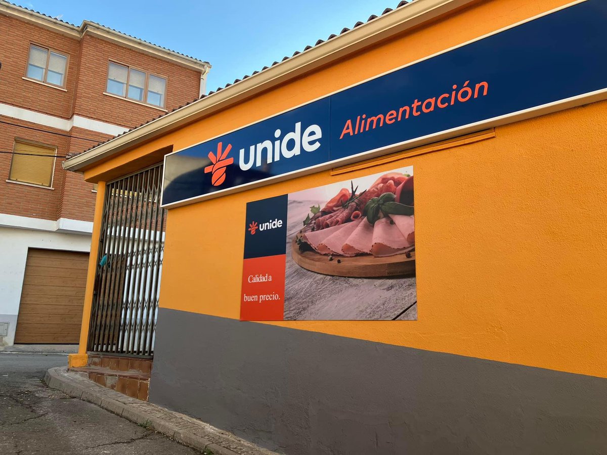 Hoy se inaugura el supermercado UNIDE en Mandayona. 
🛒🛍️🥫