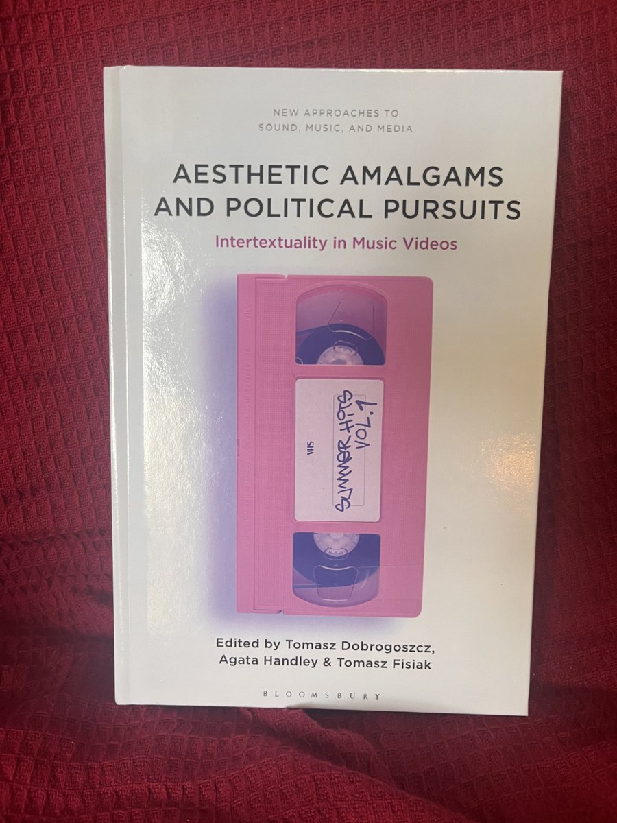 Another storming foray into audiovisual newness for you!  A book packed with original thought on the cultural context in which music videos are produced and the web of intertextuality that drives contemporary audiovisual culture. Just what we all need!