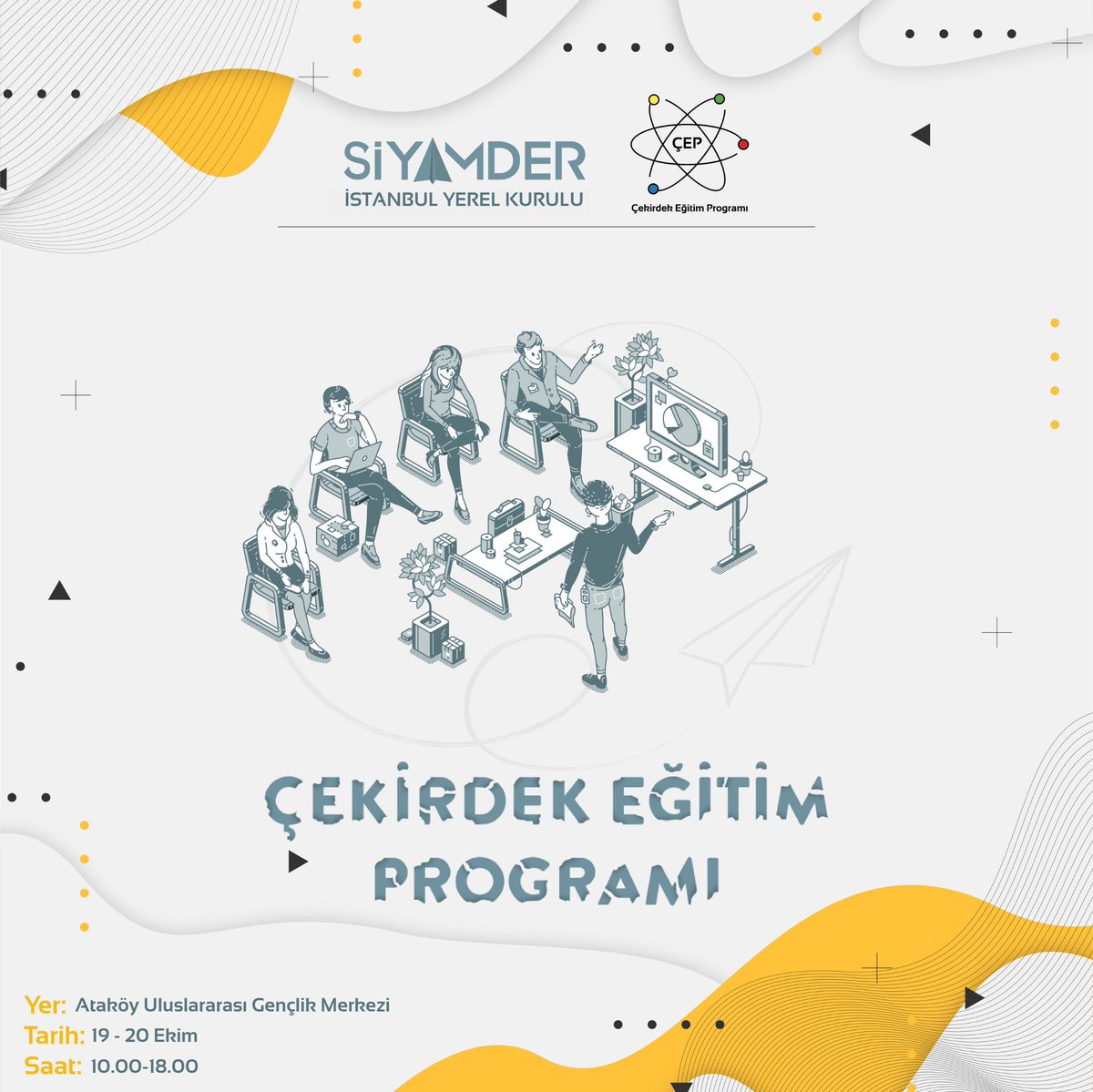 sydistanbul's tweet photo. Derneğimizin Kalbi Niteliğinde Olan Çekirdek Eğitim Programımız İçin Geri Sayım Başladı.🎉

Başvuru Formumuz✈️⬇️
https://t.co/TaPcLMPejz https://t.co/L5HAh7QBJ0