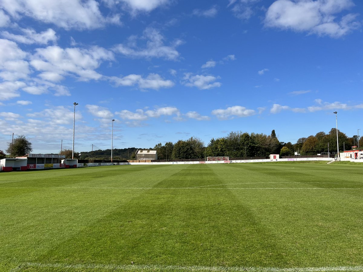 All set <a href="/ManorFarmFC/">Bristol Manor Farm</a> - week of pretty abysmal weather followed by a sunny Friday. Pitch holding up well💪🏽🌱