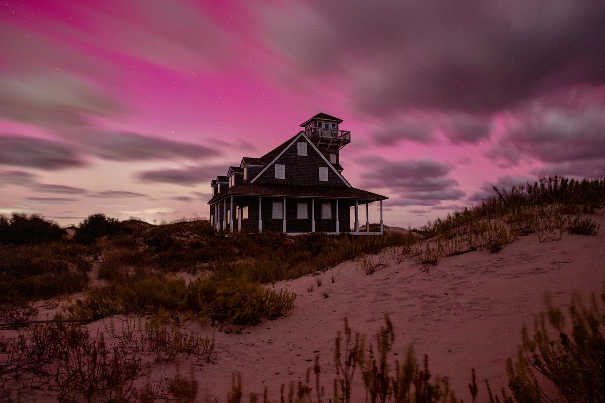The Northern Lights in the Outer Banks