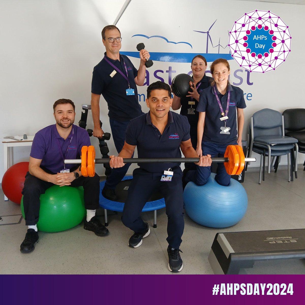 Shout-out to some of our amazing Physios at Kirkley Mill this #AHPsDay!

They help to make a real difference every day⭐