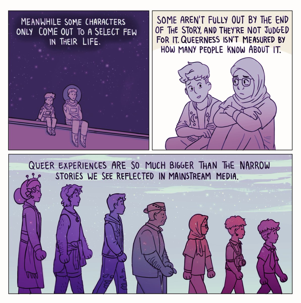 (5/5) 💙Thank you for reading! Reminder to take your time and figure things out at your own pace 💜