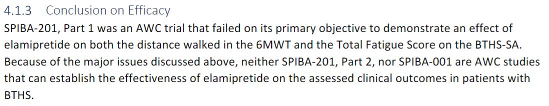 Reading <a href="/US_FDA/">U.S. FDA</a>'s briefing doc ahead of the #AdComm yesterday, one would've thought this was a straightforward vote against approval given multiple clinical trials failing to demonstrate efficacy. Many of the votes seem driven by wanting to offer anything even if it doesn't work.