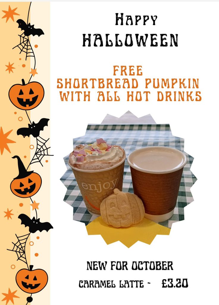 Have to say, the caramel latte’s are amazing!!!☕️☕️

#visitarran #calmac #gorural #bellevuefarm #Halloween2024