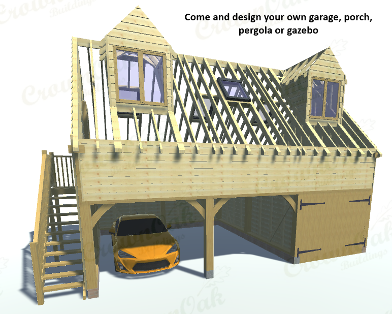 Do you have some spare time this weekend, come and have a look at our website. 
We have various oak frame designers on our website, design your build and get an instant price. What will your next project be? 
crownoakbuildings.co.uk
#Design #Garages #Porches #Pergolas #Gazebos