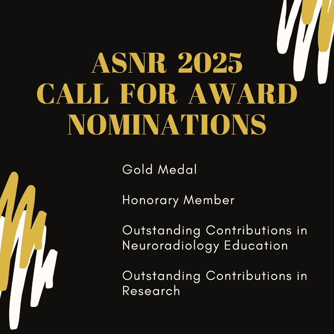 TheASNR's tweet photo. Help us recognize the best in our field! The ASNR Awards Committee is seeking nominations for the 2025 Annual Awards. Award nominations should be submitted via the online submission form. Nomination deadline is Monday, October 21. Get the details &amp; submit: https://t.co/deGpe9tJ5q https://t.co/bfxkesoHS0