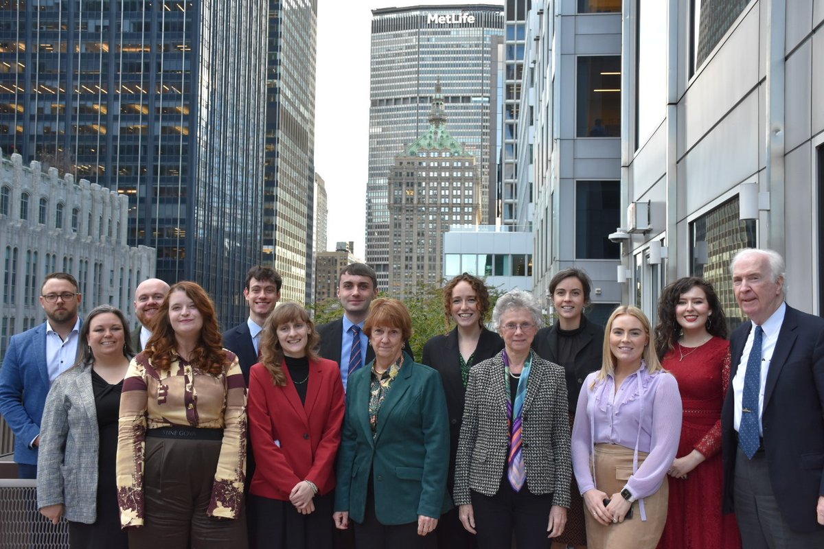 To say that I am proud of this group would be such an understatement. An immense privilege to bring 10 emerging leaders to New York to see their ideas and innovation in action at the <a href="/NATLCOMMITTEE/">NCAFP</a> conference. They are a testament to the incredible talent in NI.