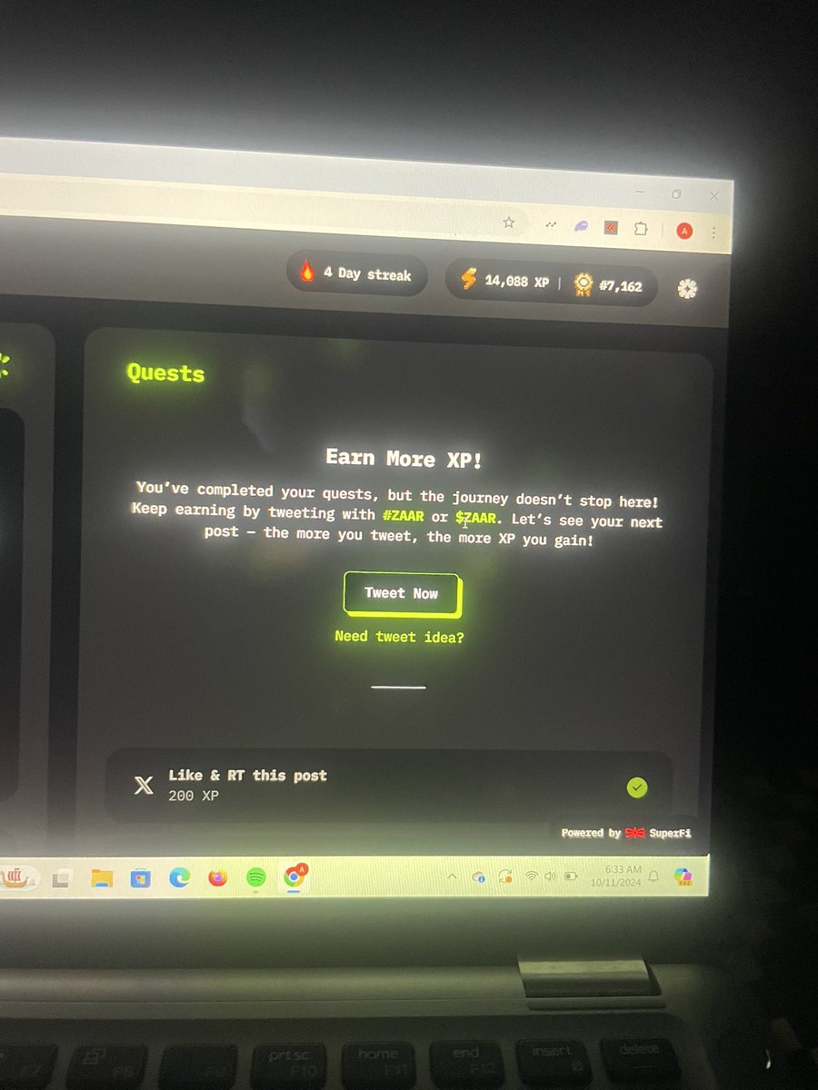 Miiiracle_1's tweet photo. Bro…I’m fed up 
How do I have 14k points when everyone else is having over a million points on #ZAAR 

@OdinSwap is there anything I’m not doing right?
💔🥲 https://t.co/BAKmS9ebo5