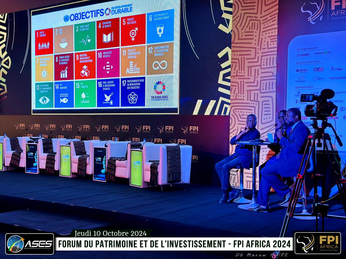 AsesAgence's tweet image. Ce fut également l&apos;occasion de partager la vision de l’Agence sénégalaise d&apos;études spatiales-ASES: un avenir où l’espace joue un rôle central dans la transformation de nos économies.

#ASES #FPI #SpaceForDevelopment #TechnologiesSpatiales #Innovation