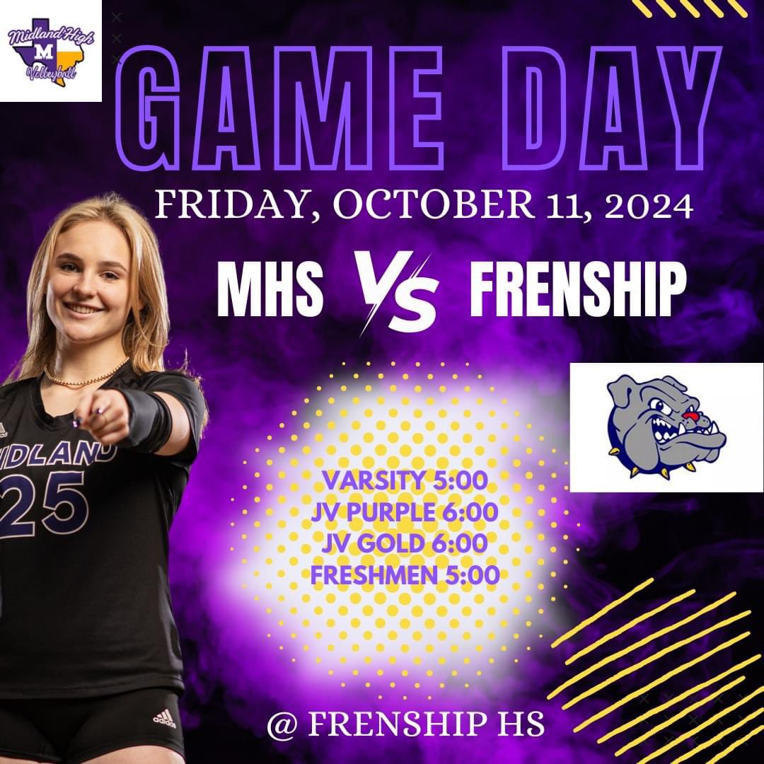 Midland High VB (@midlandhighvb) on Twitter photo Its Game Day! First Round of District ends tonight. Come and support your Lady Dawgs before the football game! Letโs go get that W! ๐๐๐พ
#OYB #together
<a href="/AthleticsMISD/">Midland ISD Athletics</a> <a href="/MidlandHigh_MHS/">Midland High School</a>
๐Frenship
๐๏ธ frenship.hometownticketing.com/embed/event/50โฆ
๐บ TBA Its Game Day! First Round of District ends tonight. Come and support your Lady Dawgs before the football game! Letโs go get that W! ๐๐๐พ
#OYB #together
<a href="/AthleticsMISD/">Midland ISD Athletics</a> <a href="/MidlandHigh_MHS/">Midland High School</a>
๐Frenship
๐๏ธ frenship.hometownticketing.com/embed/event/50โฆ
๐บ TBA