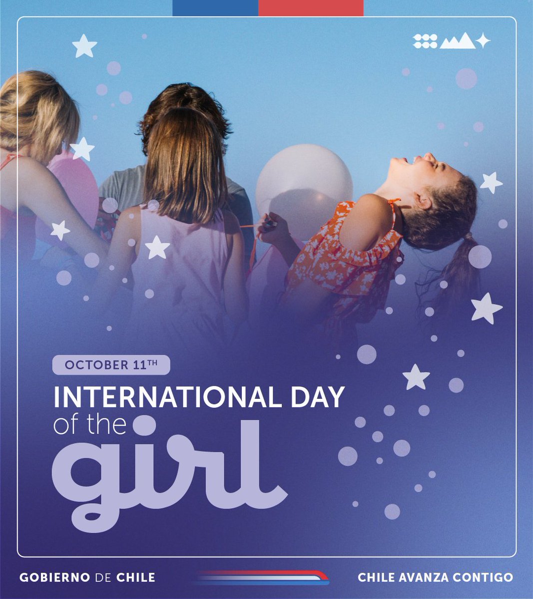 Happy International Day of the Girl Child! 👧

This initiative seeks to recognize the rights and unique challenges they face, along with promoting their empowerment and the fulfillment of their human rights.