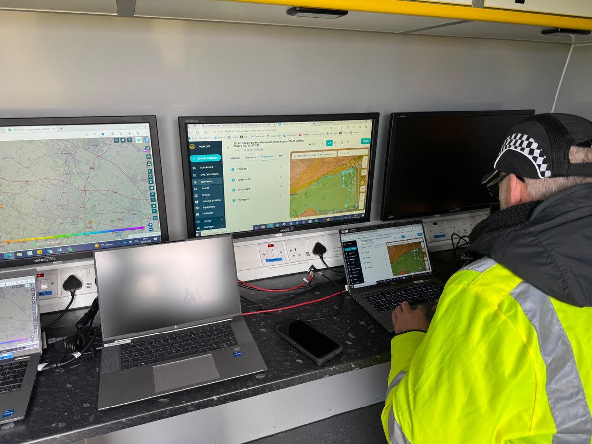 WMP Eye in the Sky (@droneswmp) on Twitter photo Our project is well and truly 'taking off'. More familiarisation with the kit and software. Gaining experience with autonomous drone flight <a href="/PoliceChiefs/">National Police Chiefs' Council (NPCC)</a> #DFR #DroneAsFirstResponder #dronesforgood #policedrones ^JB Our project is well and truly 'taking off'. More familiarisation with the kit and software. Gaining experience with autonomous drone flight <a href="/PoliceChiefs/">National Police Chiefs' Council (NPCC)</a> #DFR #DroneAsFirstResponder #dronesforgood #policedrones ^JB