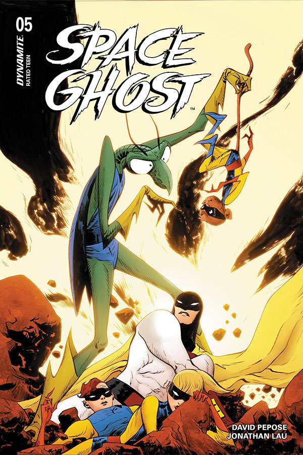 SpaceGhostComic's tweet photo. NEW EPISODE: Russell and @Peposed return to discuss issues 5 and 6 of @DynamiteComics Space Ghost! Zorak, Lokar, Moltar, and MORE!

Link in the next post https://t.co/0DaU32XEAP