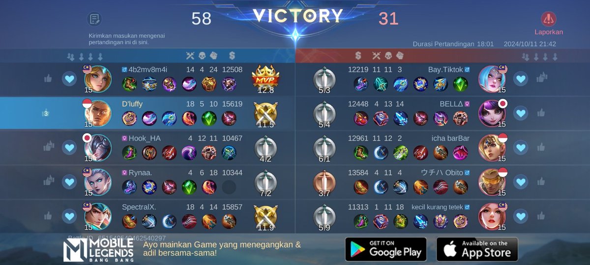 si_minotaur's tweet photo. Ayo bergabung dengan tim saya, tantang semua Player MOBA terbaik bersama! 
https://t.co/neeS7DTwu0 https://t.co/QshMlYX79o