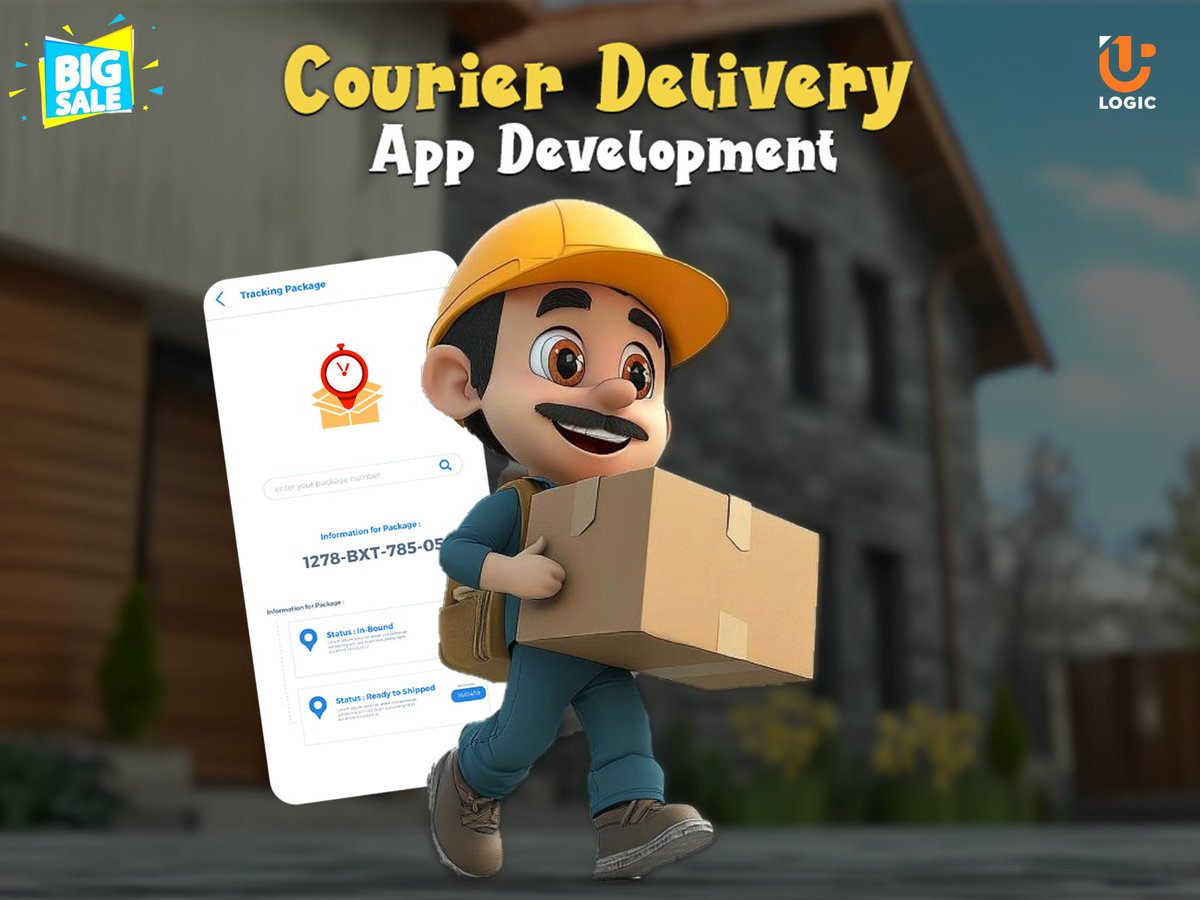 Uplogictech's tweet image. Get your custom courier delivery app developed by #Uplogic Technologies and enjoy 60% OFF! 🔥 💼 Create seamless, scalable, and efficient delivery solutions that take your business to the next level.

To get a free demo &amp;gt; uplogictech.com/courier-delive…

#CourierApp #CourierServiceApp