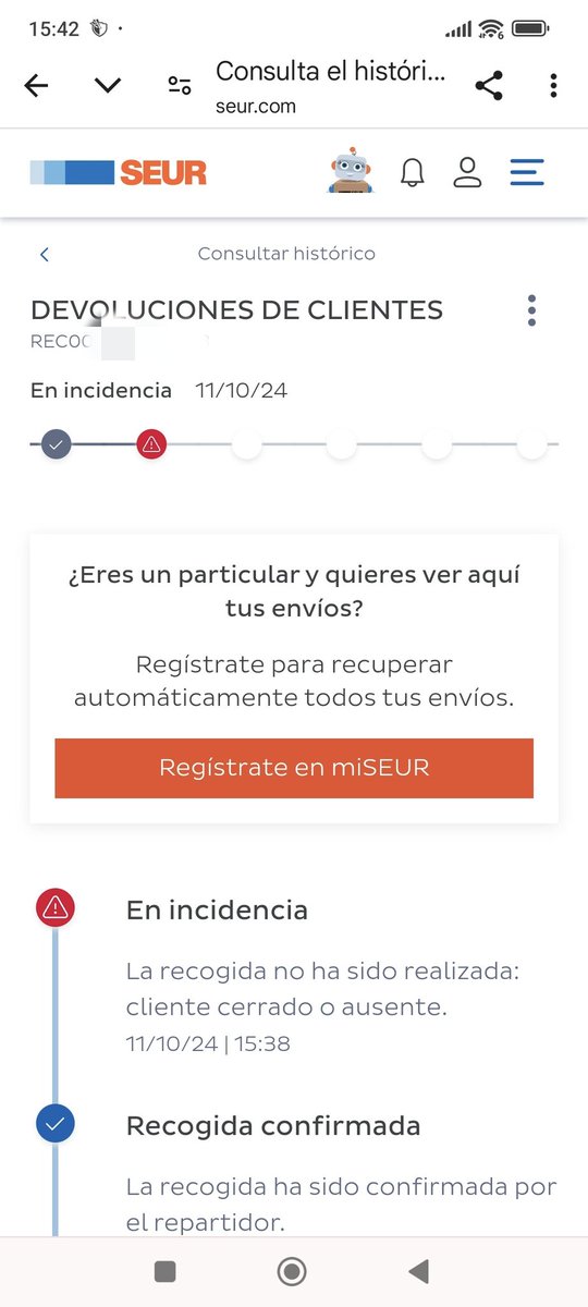 Rubius_Rufio's tweet photo. @SEUR_responde @SEUR es una vergüenza. Estando en casa y resulta que vuestro trabajador se limita a MENTIR y decir esto...
¿que se supone que tengo que hacer ahora yo?
SINVERGÜENZAS
@consumidores https://t.co/JVhS9LIIVQ