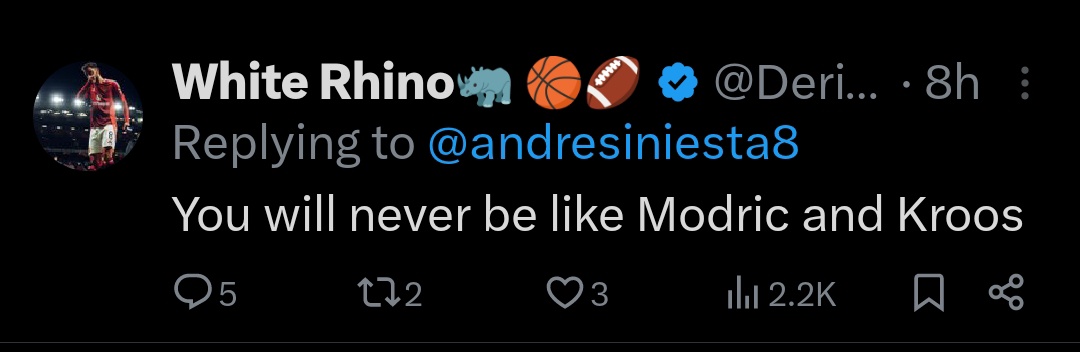 tonyutdfc's tweet image. Why is bro acting like iniesta died? 😭