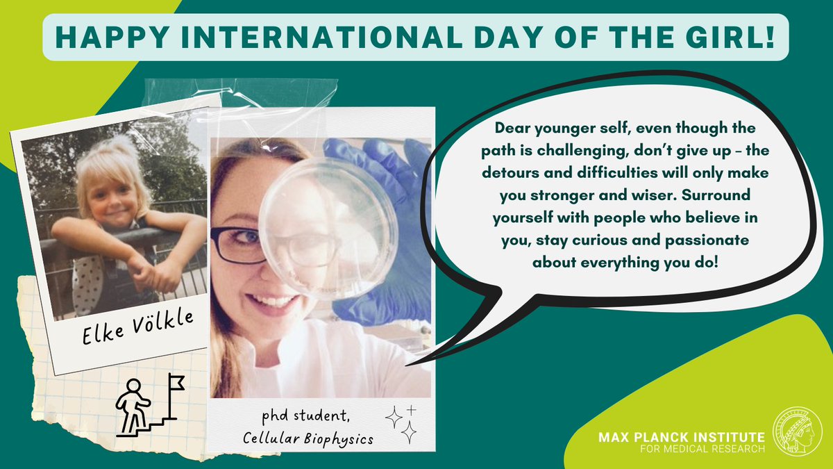 Today is #DayOfTheGirl !💪 To celebrate the focus on girls' empowerment and the fulfilment of their rights, we asked some of our female colleagues what they would love to tell their younger selves 💬 Have a look! 👀