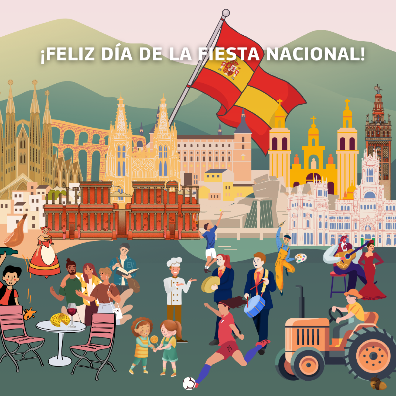 🇪🇸 ¡Feliz Día de la Fiesta Nacional!

38 años formando parte de la gran familia europea.

#12deOctubre