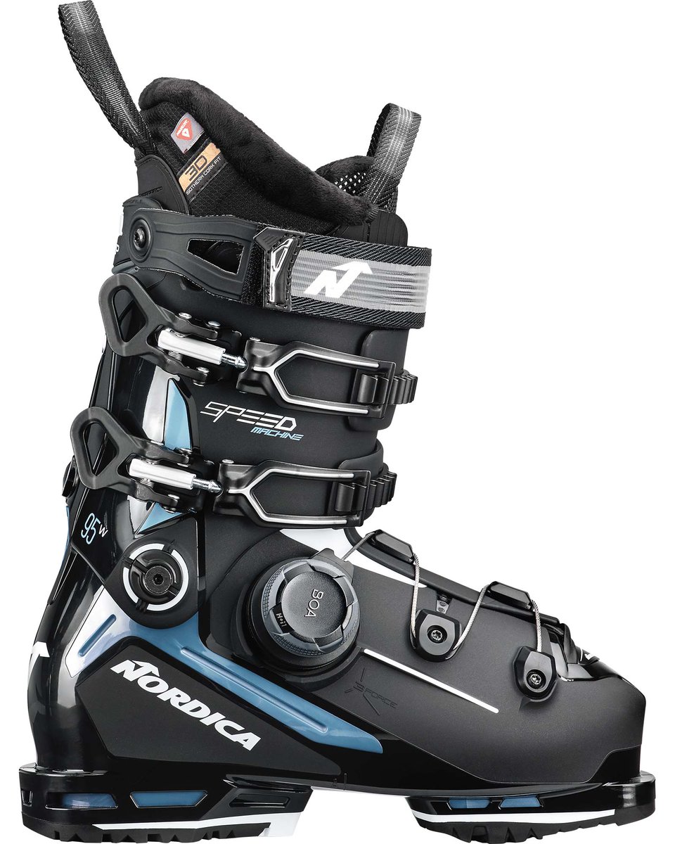 The Best Ski Boots 2024/25: #1 Nordica Speed Machine 3 Boa 120. Listen to the full list on Spotify, or wherever you listen to podcasts open.spotify.com/episode/28U2P5… <a href="/ellis_brigham/">Ellis Brigham</a> <a href="/Nordicaskiing/">Nordica</a>