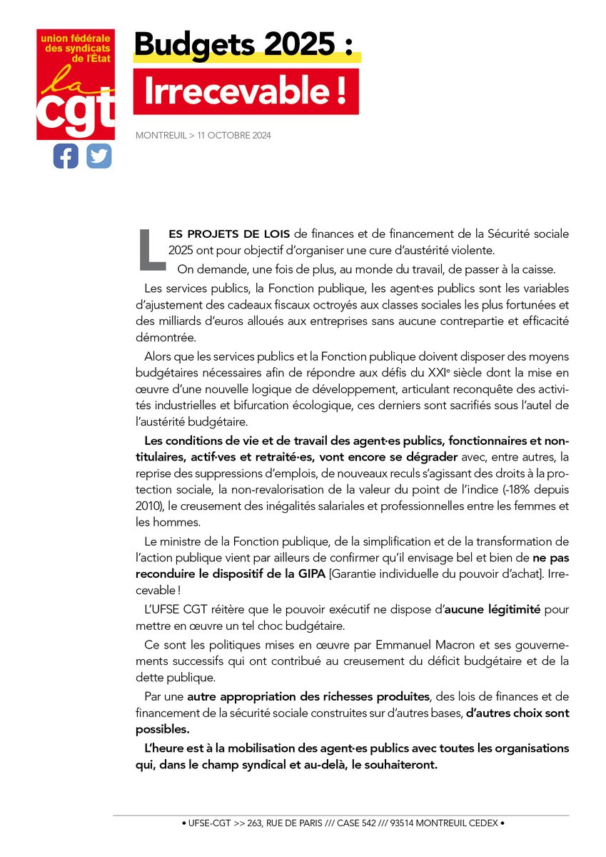 UFSE-CGT tweet media