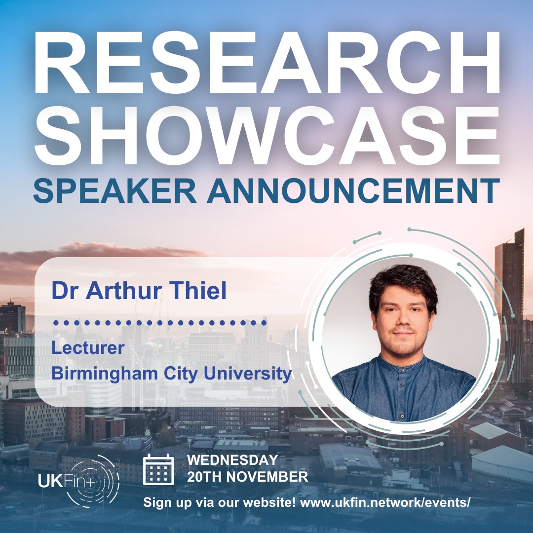 🎉 We’re pleased to present another speaker from our funded projects featured in the Financial Inclusion Spotlight: Dr Arthur Theil! The event will be on 20.11.24 in Manchester. Sign up here: ukfin.network/ukfin-research…